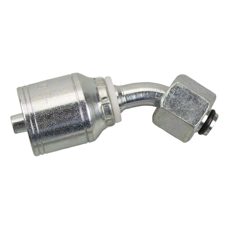 Conector Hembra Beadlock De 135° Para Aire Acondicionado - Puerto De Servicio De Baja Presión #10, Marca Gearhead