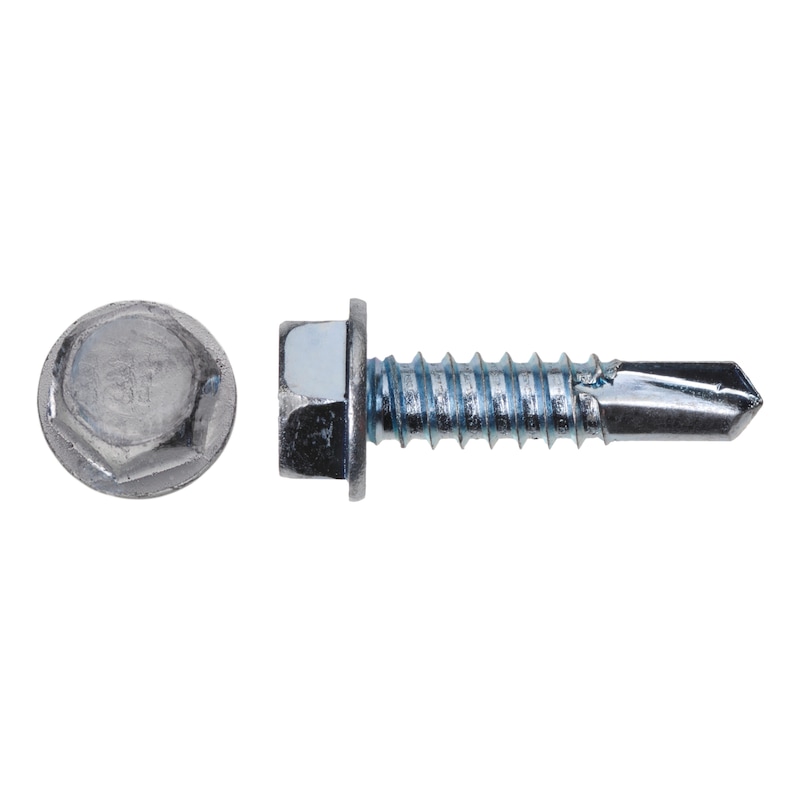 Drilling screws DIN 7504-K, galvanised – tradesperson pack - 1