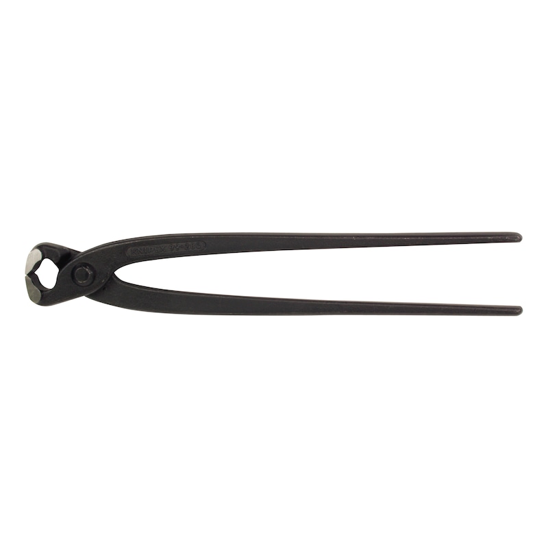 Painted mechanic's nippers (construction worker's pincers or end cutting nippers)