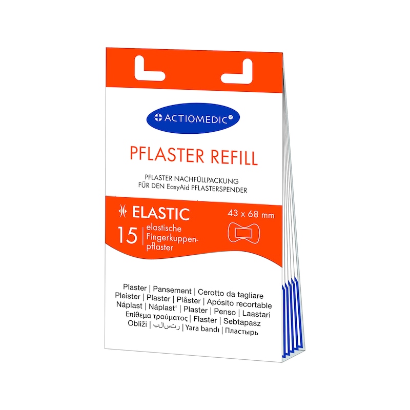 EasyAid Refill Fingerkuppenpflaster ELASTIC  - 2