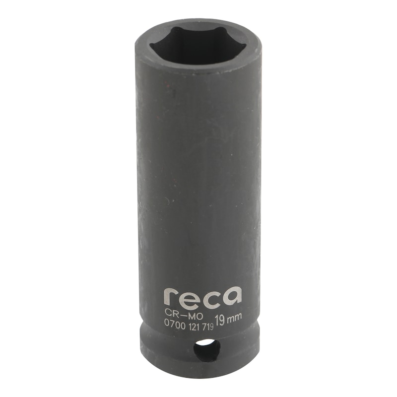 RECA Kraft-Steckschlüssel-Einsätze 1/2" lange Ausführung, metrisch - 1