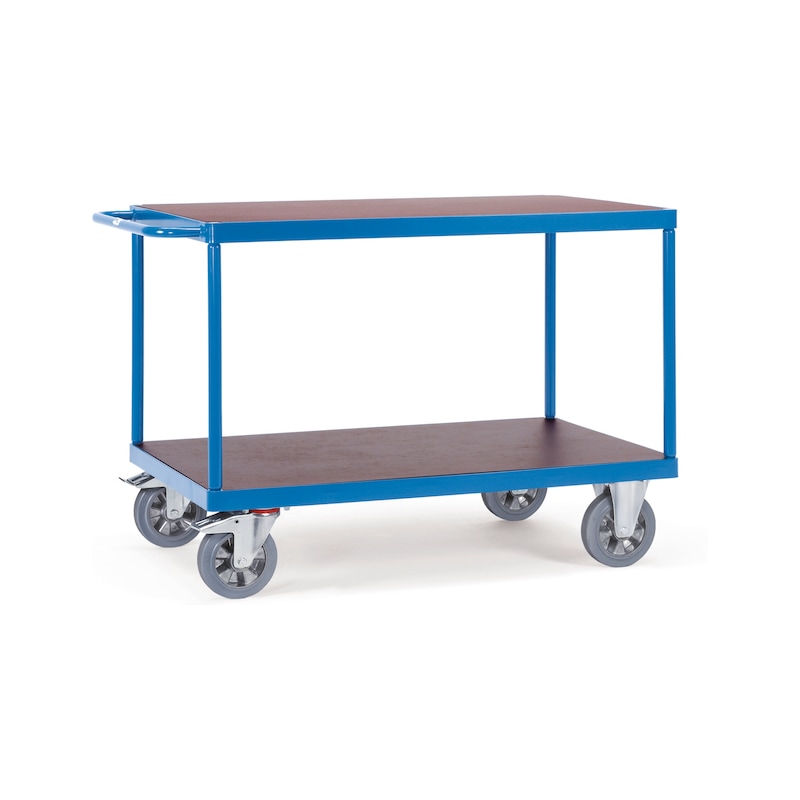 Schwerlast-Tischwagen mit 2 Holzböden