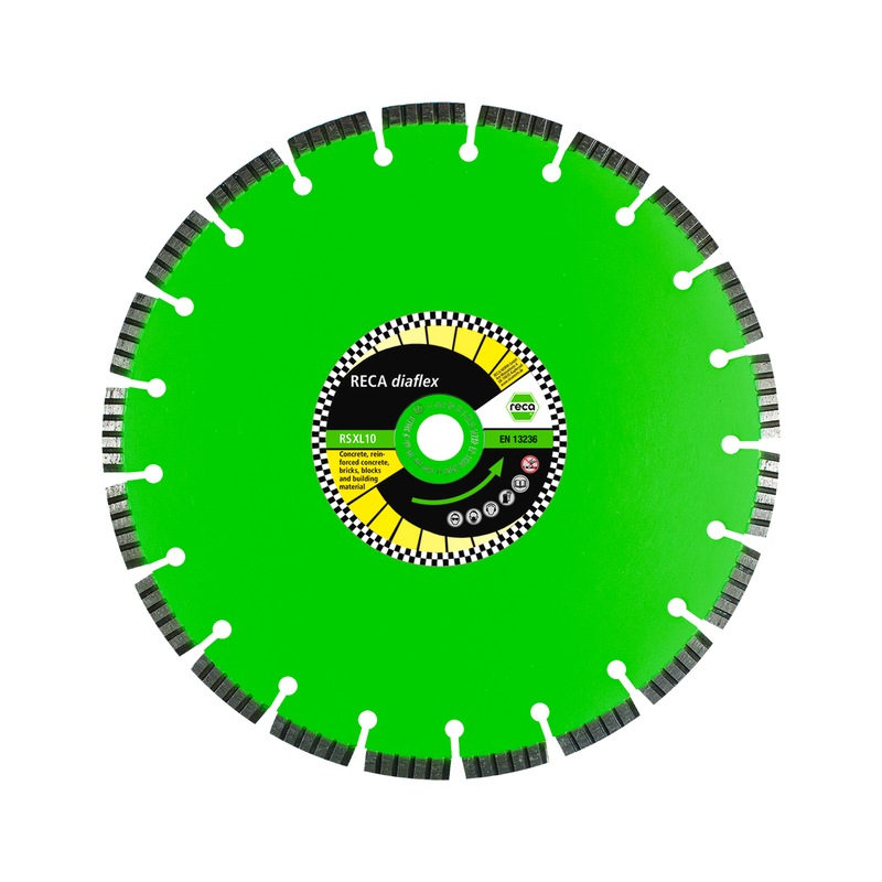 Buy Reca diamond blade XL 10 for medium abrasive material. online