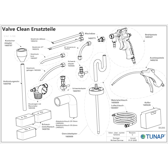 13400 Valve Clean System Toyota - TUNAP 13400