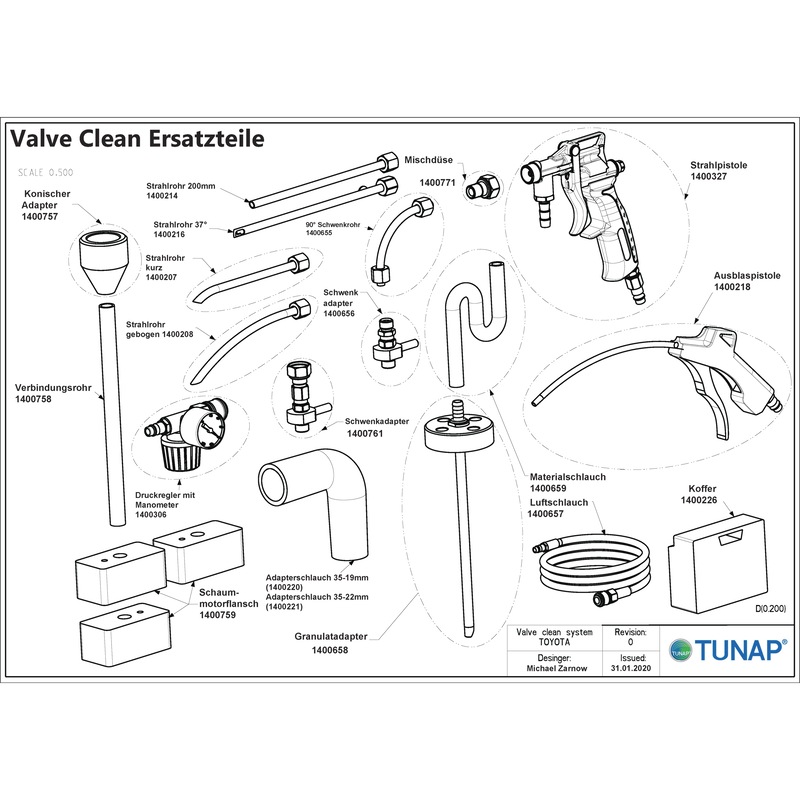 13400 Valve Clean System Toyota - TUNAP 13400
