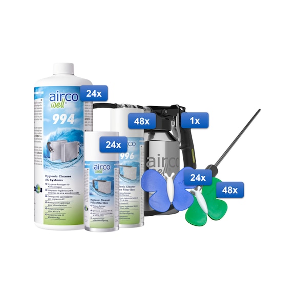 994S Pacchetto airco well +996+Pistola - airco well® 994S