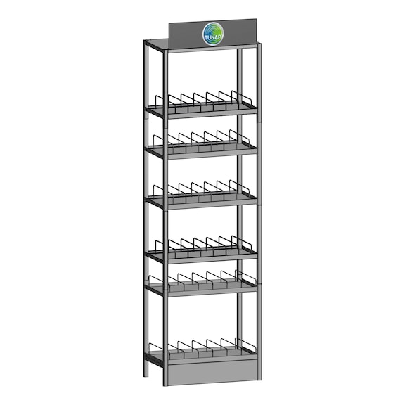 1550 Chemical shelf system