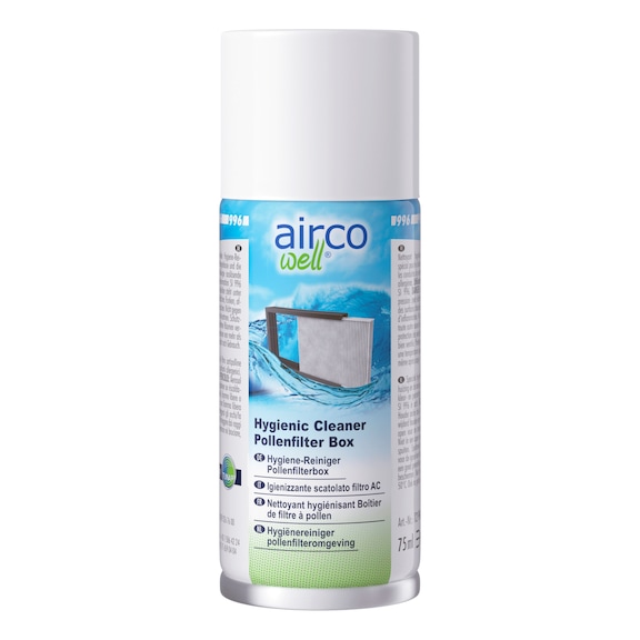 996 Hygiene-Reiniger Pollenfilterbox - airco well® 996