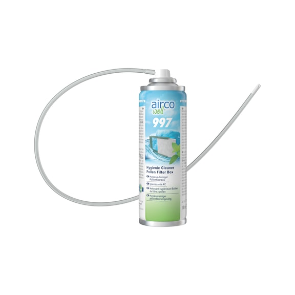 997 Nettoyant hygiénisant boîtier de filtre à pollen mentholé - airco well® 997