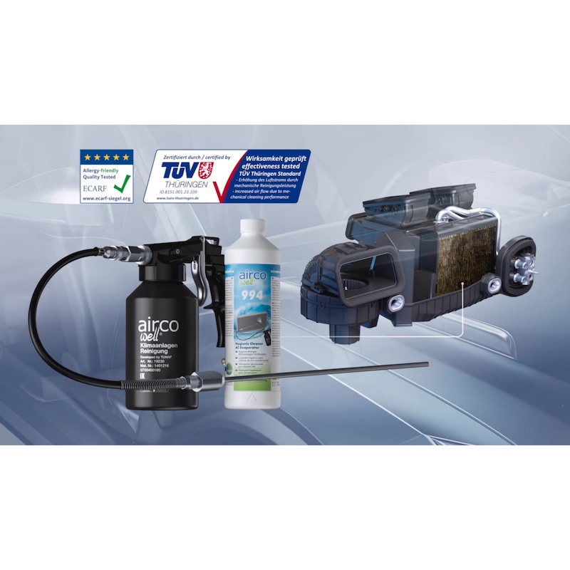 994 Hygienic Cleaner AC Systems - airco well® 994