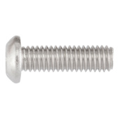 Allen screws, round pan head ISO 7380-1