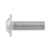 Hexalobular screws, flanged round pan head ISO 7380-2
