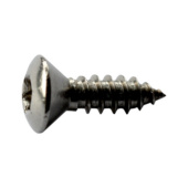 Tapping screws, raised countersunk head ISO 14587