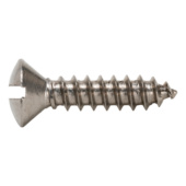 Tapping screws, countersunk head DIN 7973-C, slotted