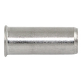 Rivet nuts, reduced round, closed