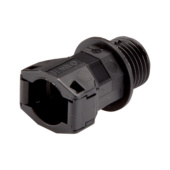 Connectors for corrugated conduits PG