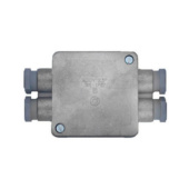 Surface-mounted junction metal boxes