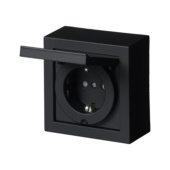 Surface-mounted Schuko outlets for humid spaces Impressivo