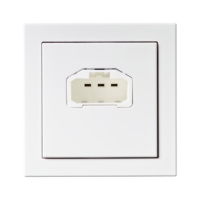 Surface-mounted lighting outlet DLC wall Impressivo