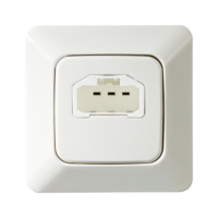 Surface-mounted lighting outlet DLC wall Jussi