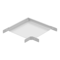 Solid bottom cable tray white, corner piece RS