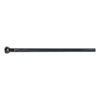 T&B TY-RAP cable tie w a metal lock, PA 6.6, Black