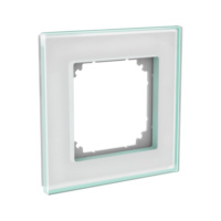 Cover plate 90mm glass Exxact