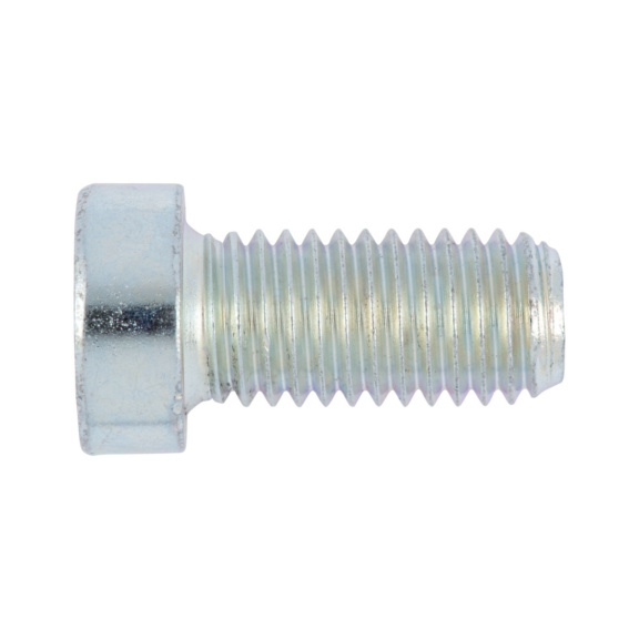 Hexagon socket screw, flat cylinder head - DIN 7984 8.8 ZP M4X6