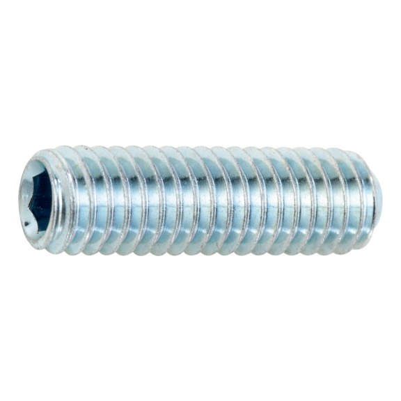 Set screw, hex socket, cup point - ISO 4029 45H A2K M3X16
