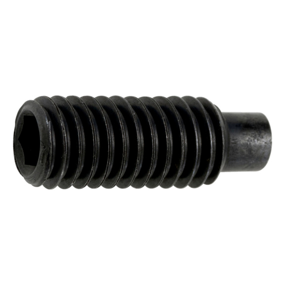 Set screw, hex socket, dog point - ISO 4028 45H ST M4X12