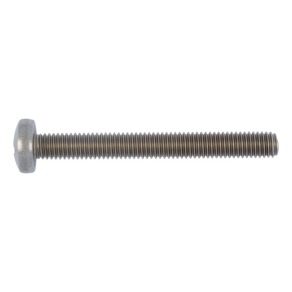 Slotted screw pan head DIN 7985 - 1