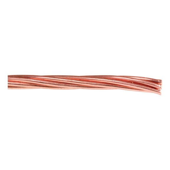 Copper rope  HK25/7 - EARTHING ROPE HK25 25MM2 7X2,13