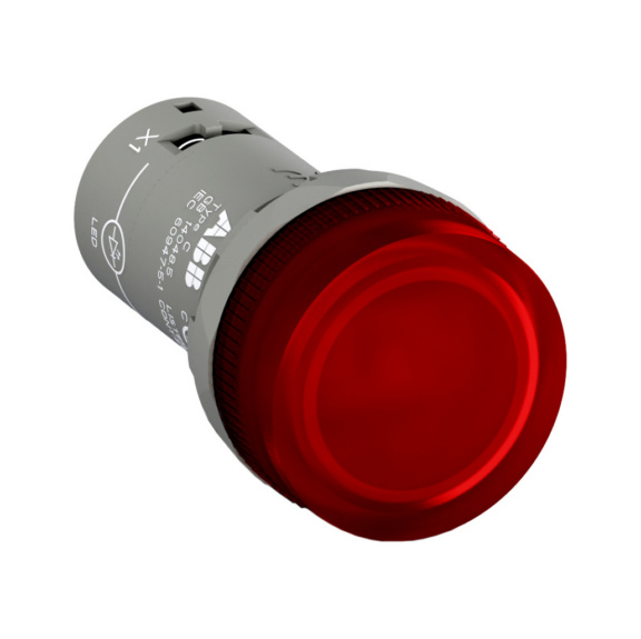 Indicator light Compact - PILOT LIGHT LED RED 230 VAC