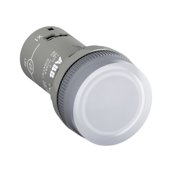 Indicator light Compact - PILOT LIGHT LED WHITE 230 VAC