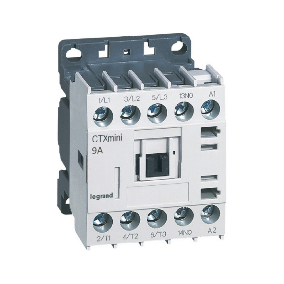 Mini contactor CTX3&nbsp;4&nbsp;kW - MIN CONTACTOR 4KW 415VAC 1NO LEG