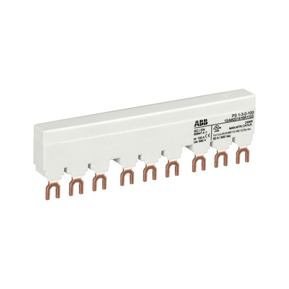 3-phase conductor rail system MS - 3PH. BUS BAR 100A MS-SERIES. PS1-4-0-100