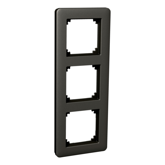 Cover plate 87 mm Exxact - EXXACT 3-G FRAME W PRIMO