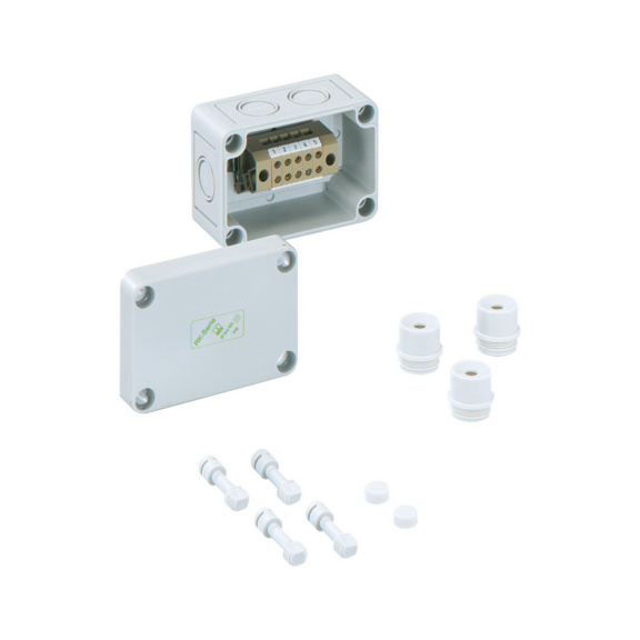 Terminal block enclosure IP54/66 PC RKK from