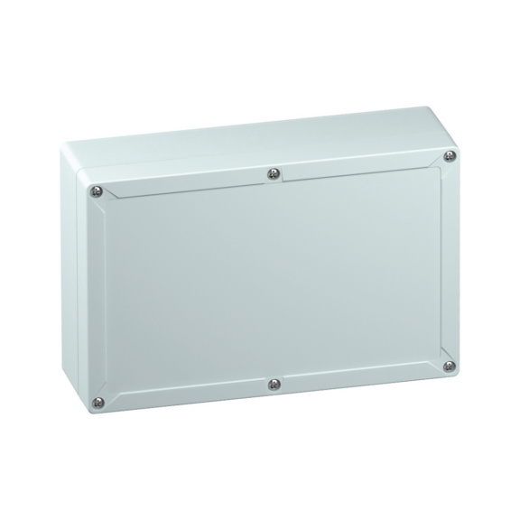 Plastic enclosure TG PC - BOX TG PC 2516-9-O IP66/67 GY