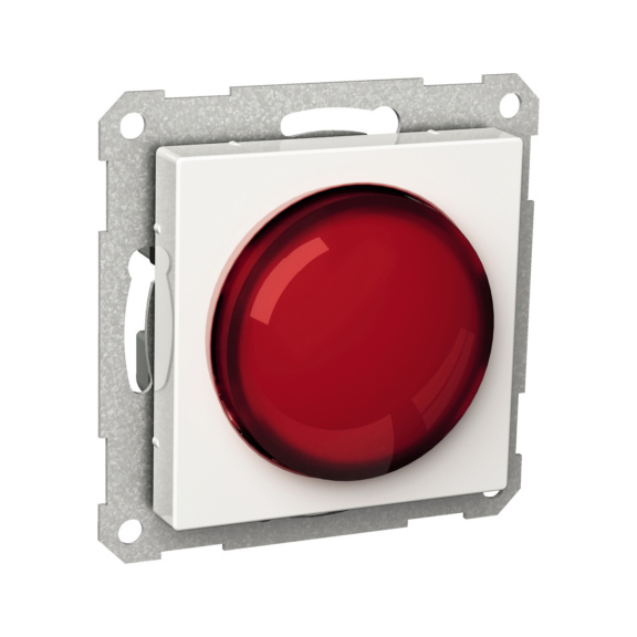 Button with light Exxact - PUSHBUTTON.LED, WT