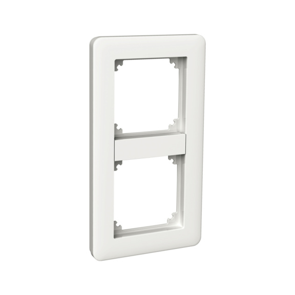Cover plate 87 mm Exxact - EXXACT 2-G FRAME W PRIMO