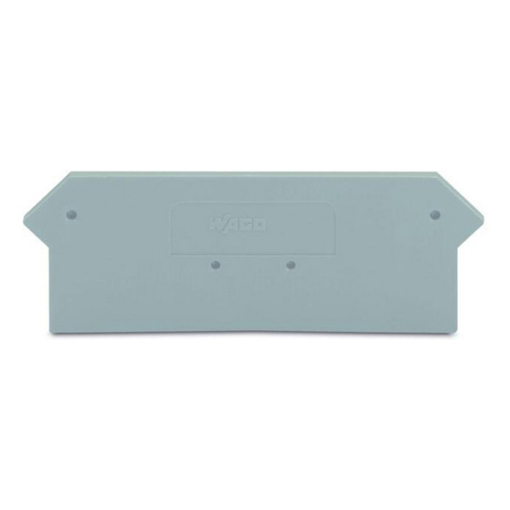 End plate 279 series - END/INTERM.PLATE 2MM GY 279-316 WAGO