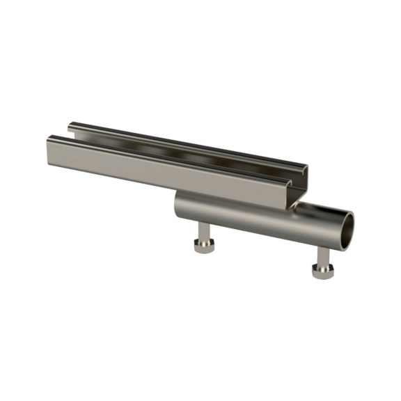 Ribbed bar bracket HTK-AS hot dip galvanised, Meka