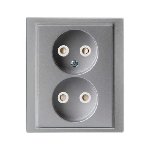 Flush-mounted outlet HL IP21, Impressivo - SOCKET OUTLET 302UJ-83