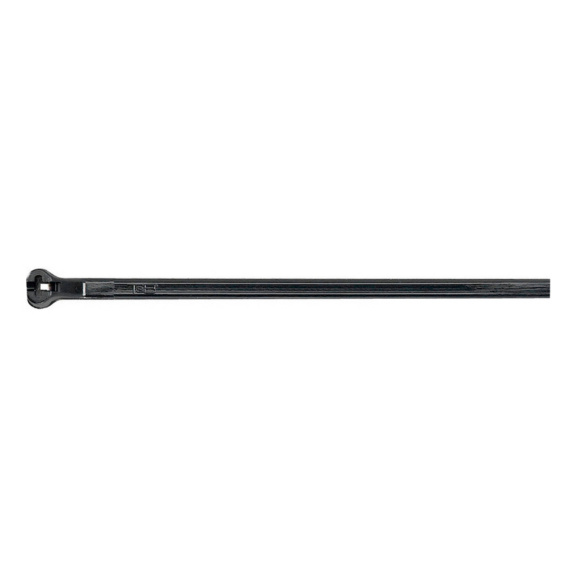 TY-RAP cable tie with metal lock, PA 6.6, Black Thomas & Betts - 1