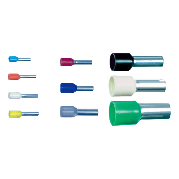 Wire end ferrule Insulated For one conductor - 1