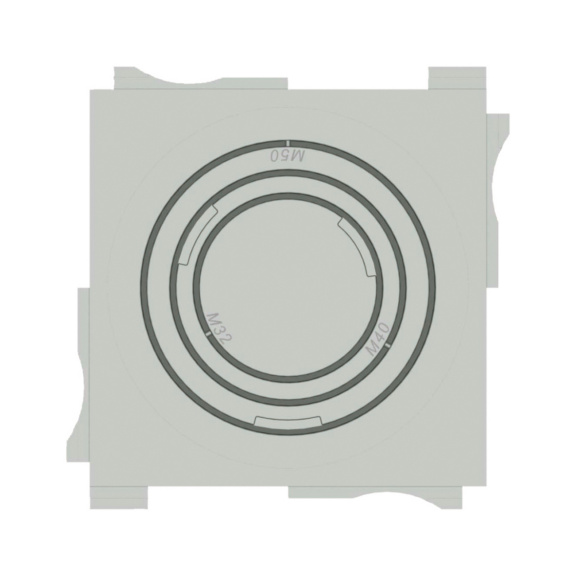 Cable entry flange FL21 insert D-A-F