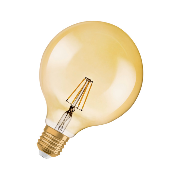 LED-lamppu VINTAGE 1906 LED NON-DIM - LED-LAMPPU GLOBE 35 4W/824 GOLD E27