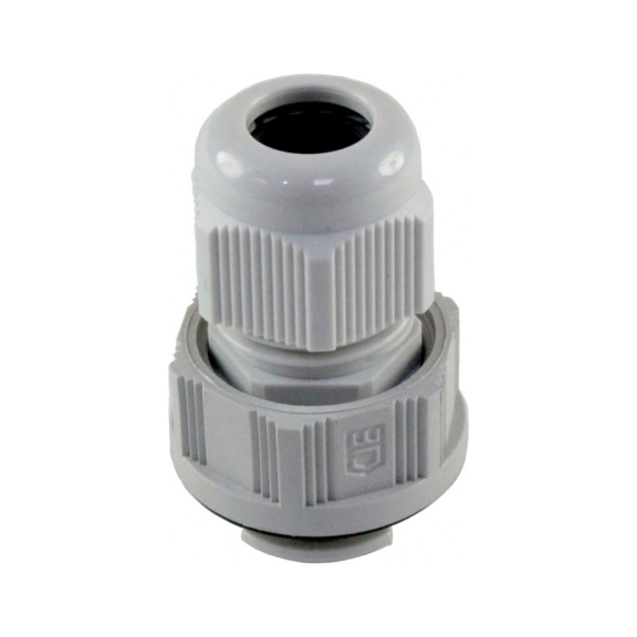 CABLE GLAND FIX, metric thread - CABLE GLAND FIX M32 LIGHT GREY