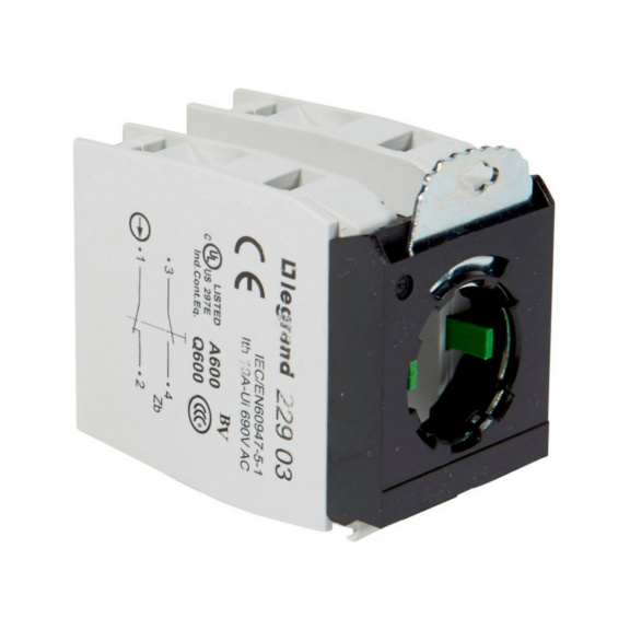 Connector block package for non-illuminated power switches Legrand